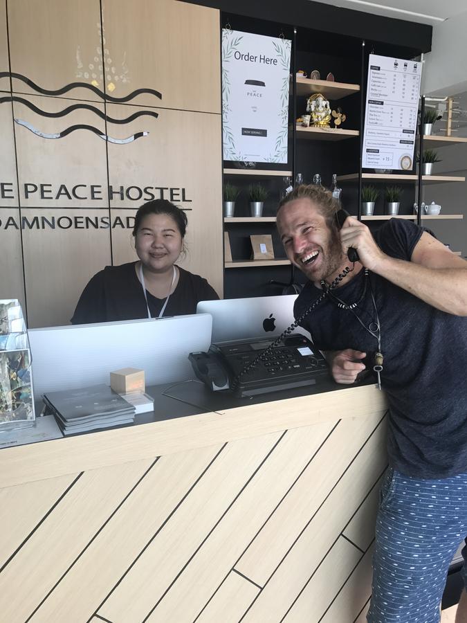 The Peace Hostel Damnoen Saduak Exterior foto